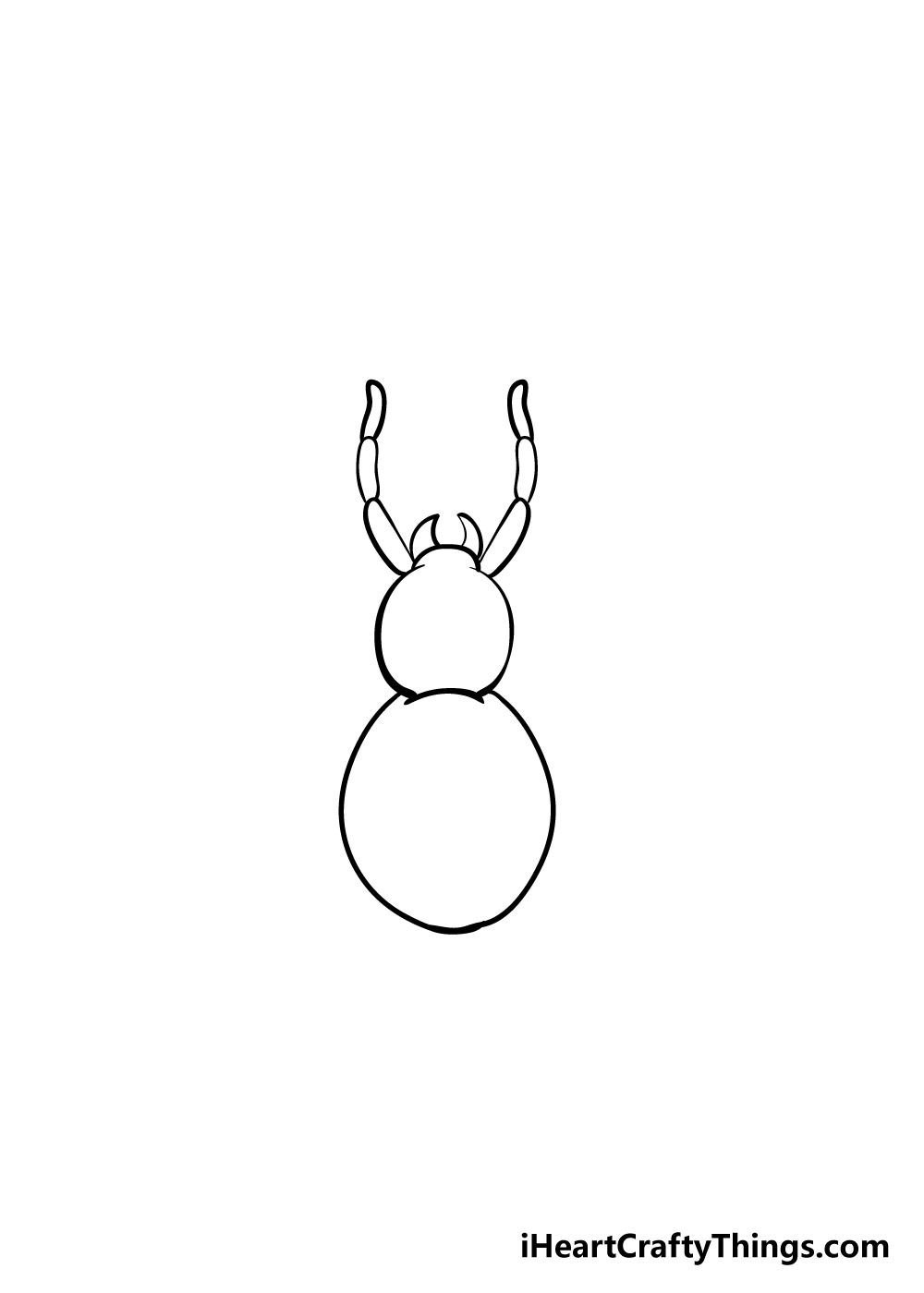 spider drawing step 3