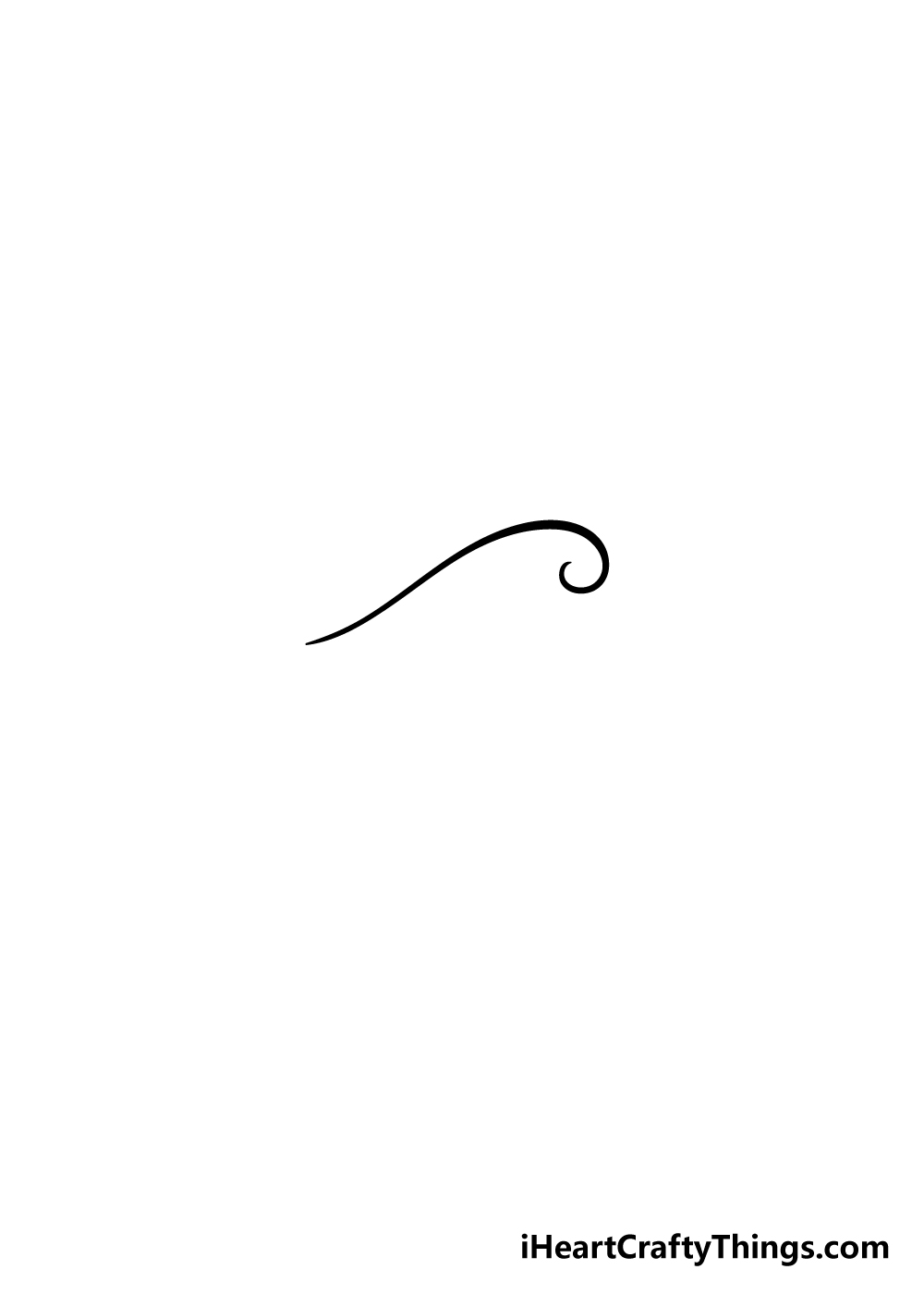 waves drawing step 1