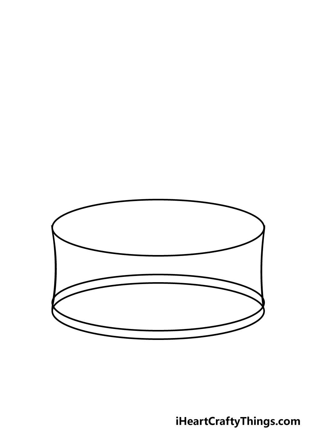 cake drawing step 2