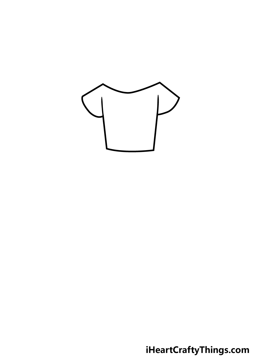 dress drawing step 2