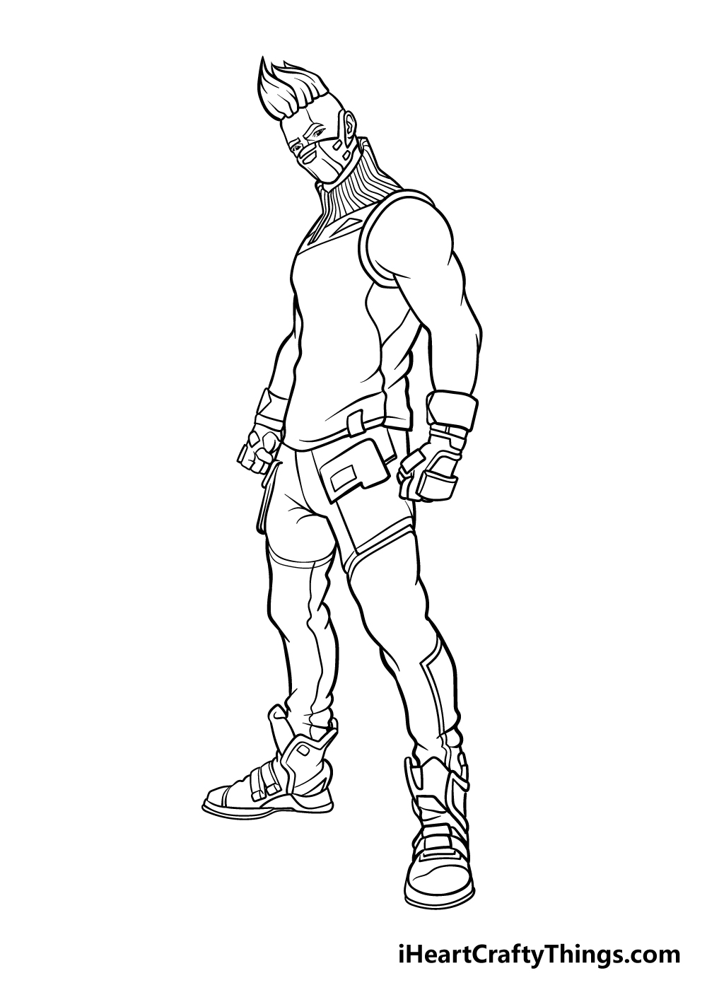 fortnite drawing step 10