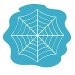 how to draw spiderweb image