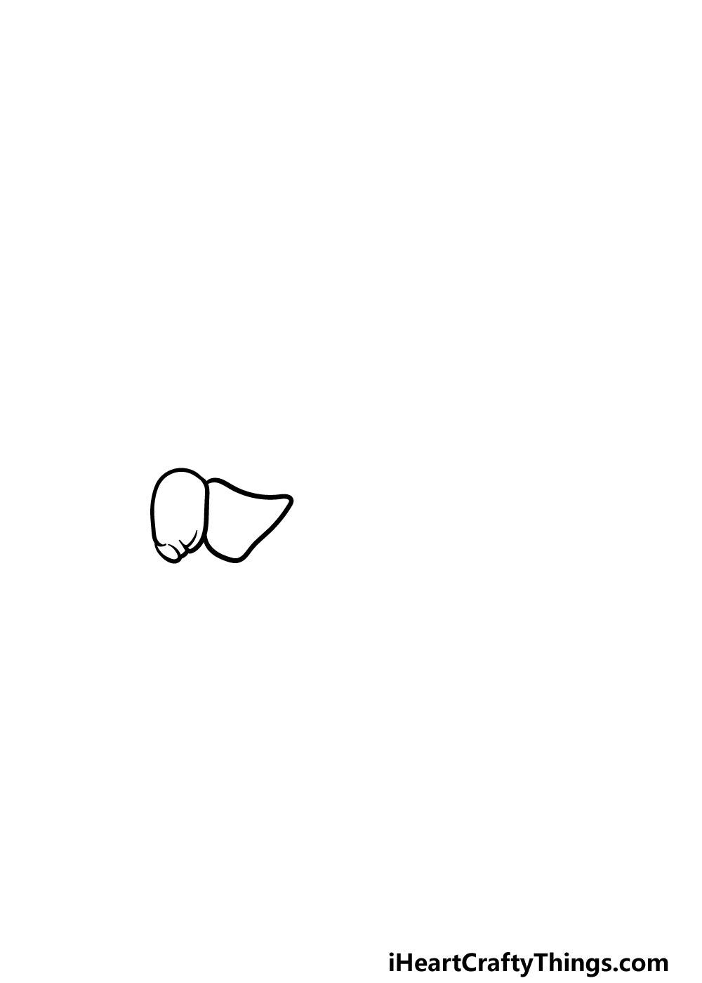 drawing a grasshopper step 1