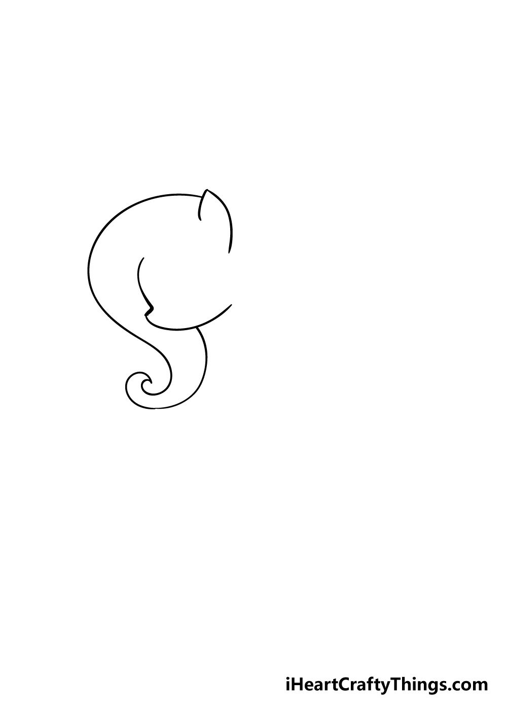 my little pony drawing step 1
