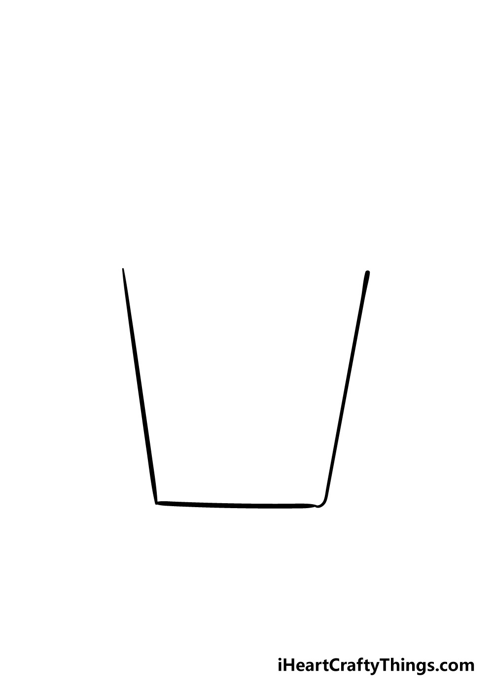 popcorn drawing step 1