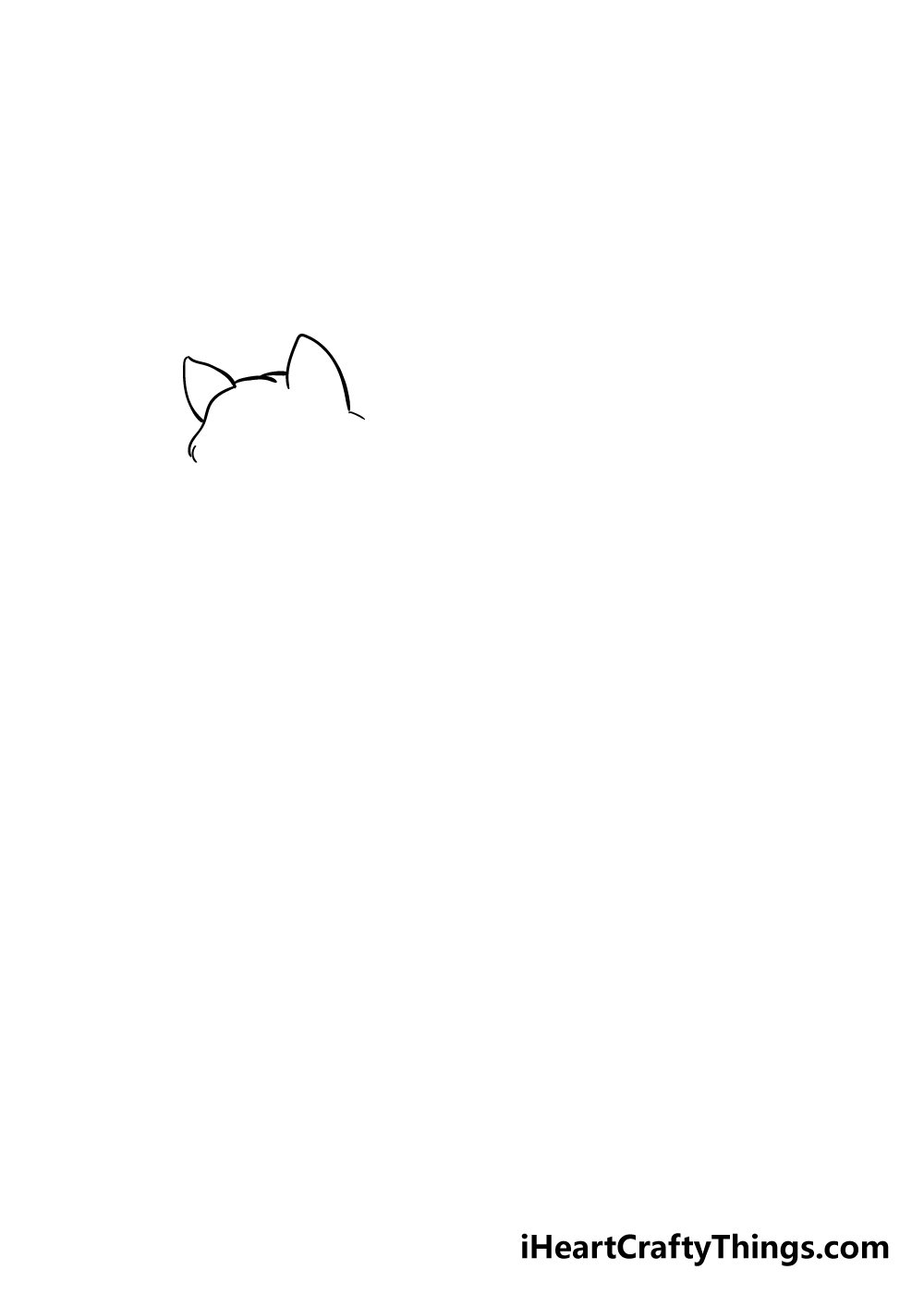 werewolf drawing step 1