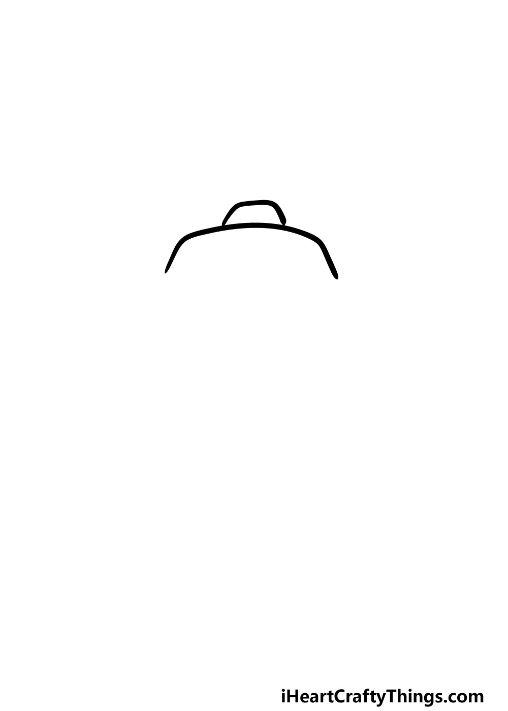 drawing backpack step 1