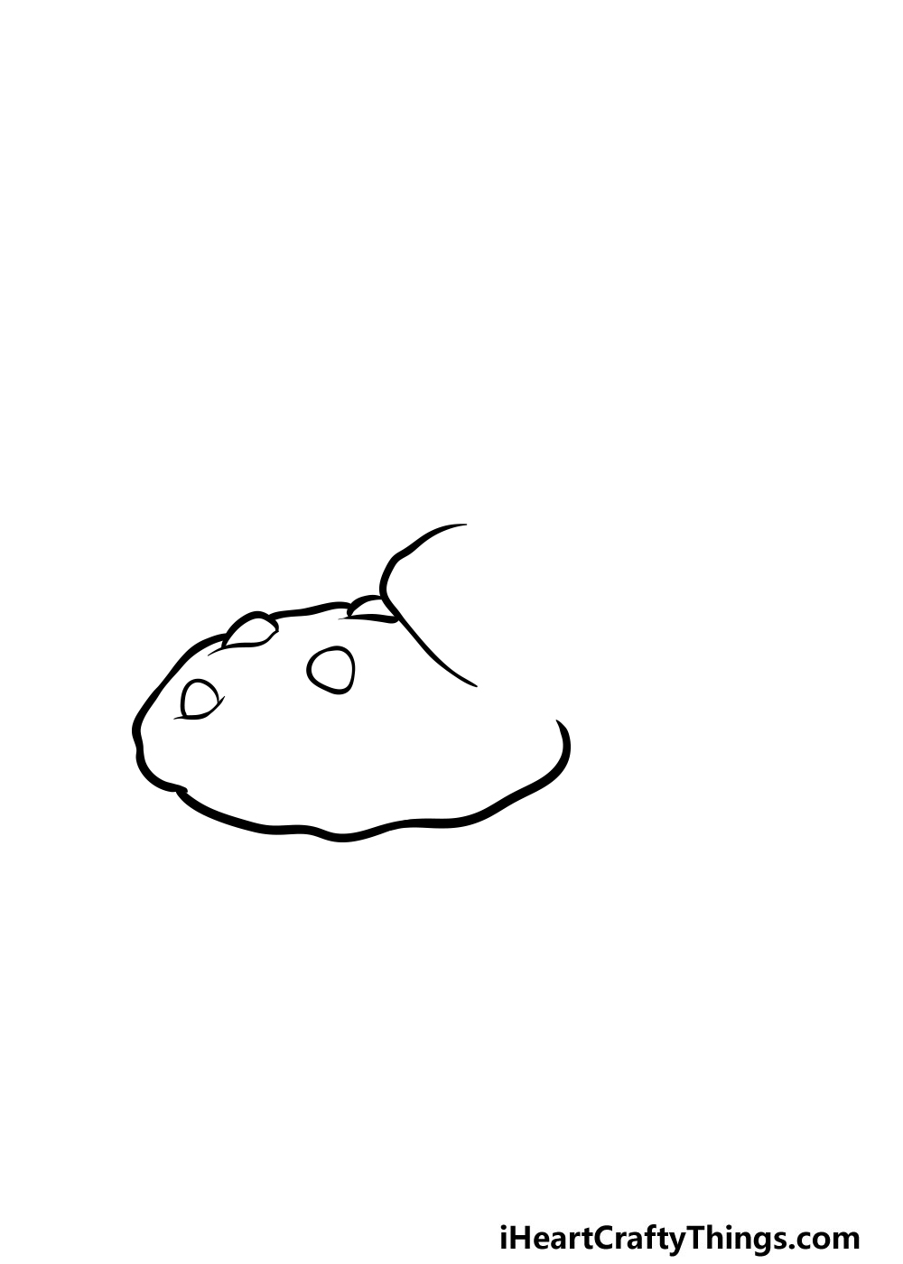 drawing a cookie step 1