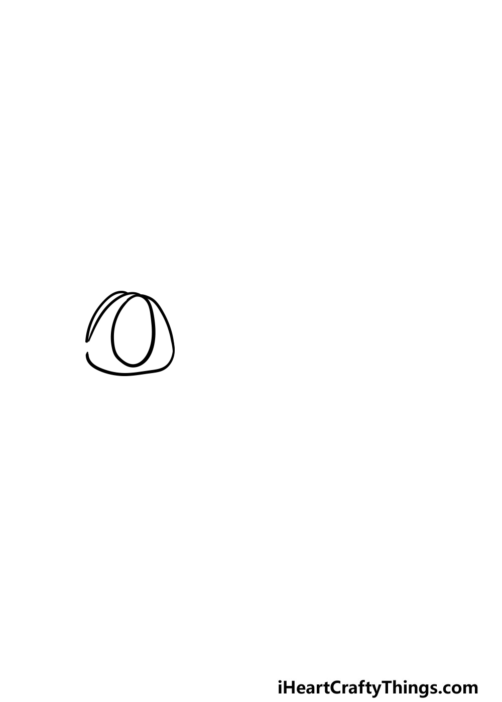 drawing a fly step 1
