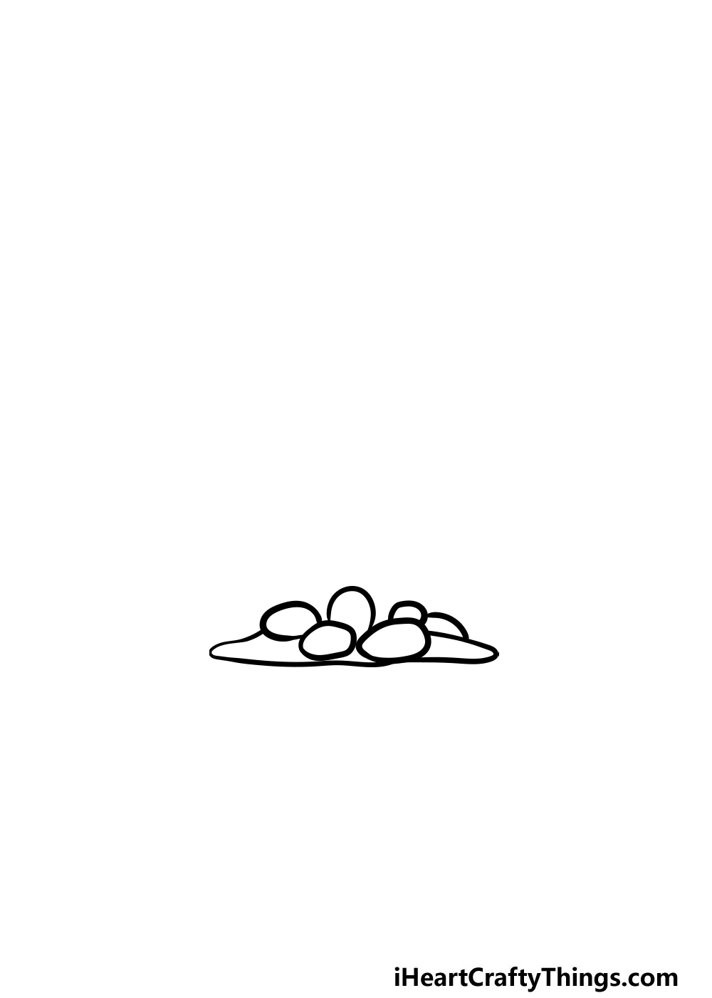 drawing a coral step 1