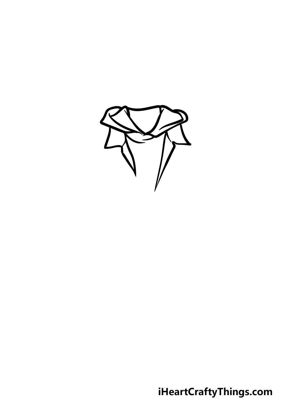 drawing a jacket step 1