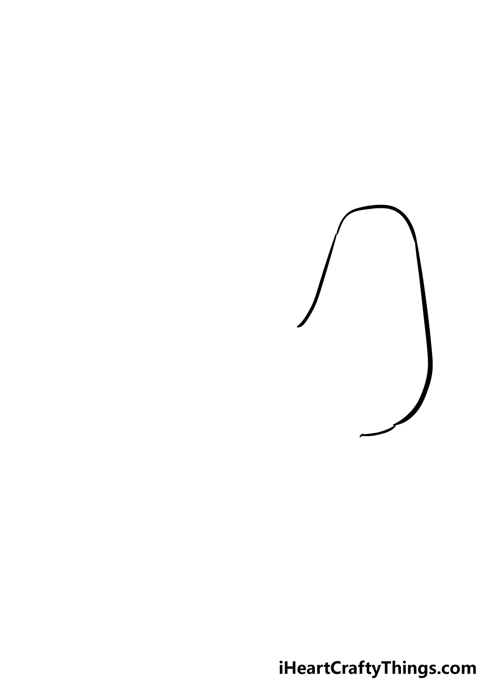 otter drawing step 1