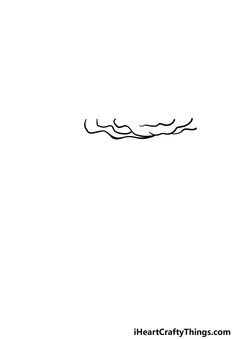 drawing a river step 1
