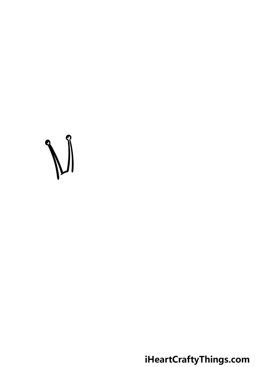drawing a snail step 1