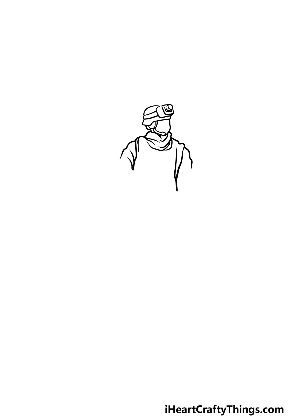 drawing a soldier step 1
