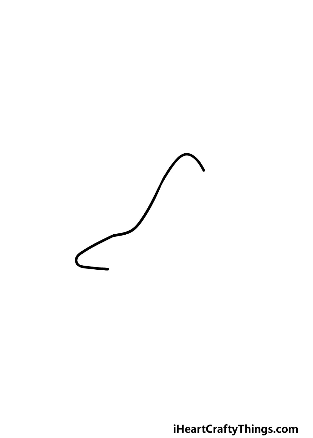 drawing high heels step 1