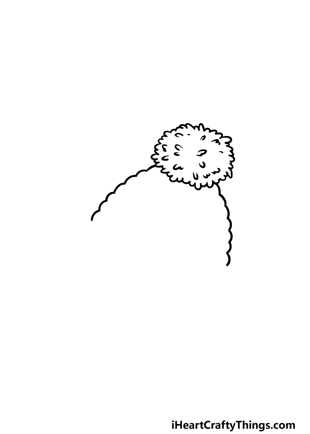 drawing beanie step 2