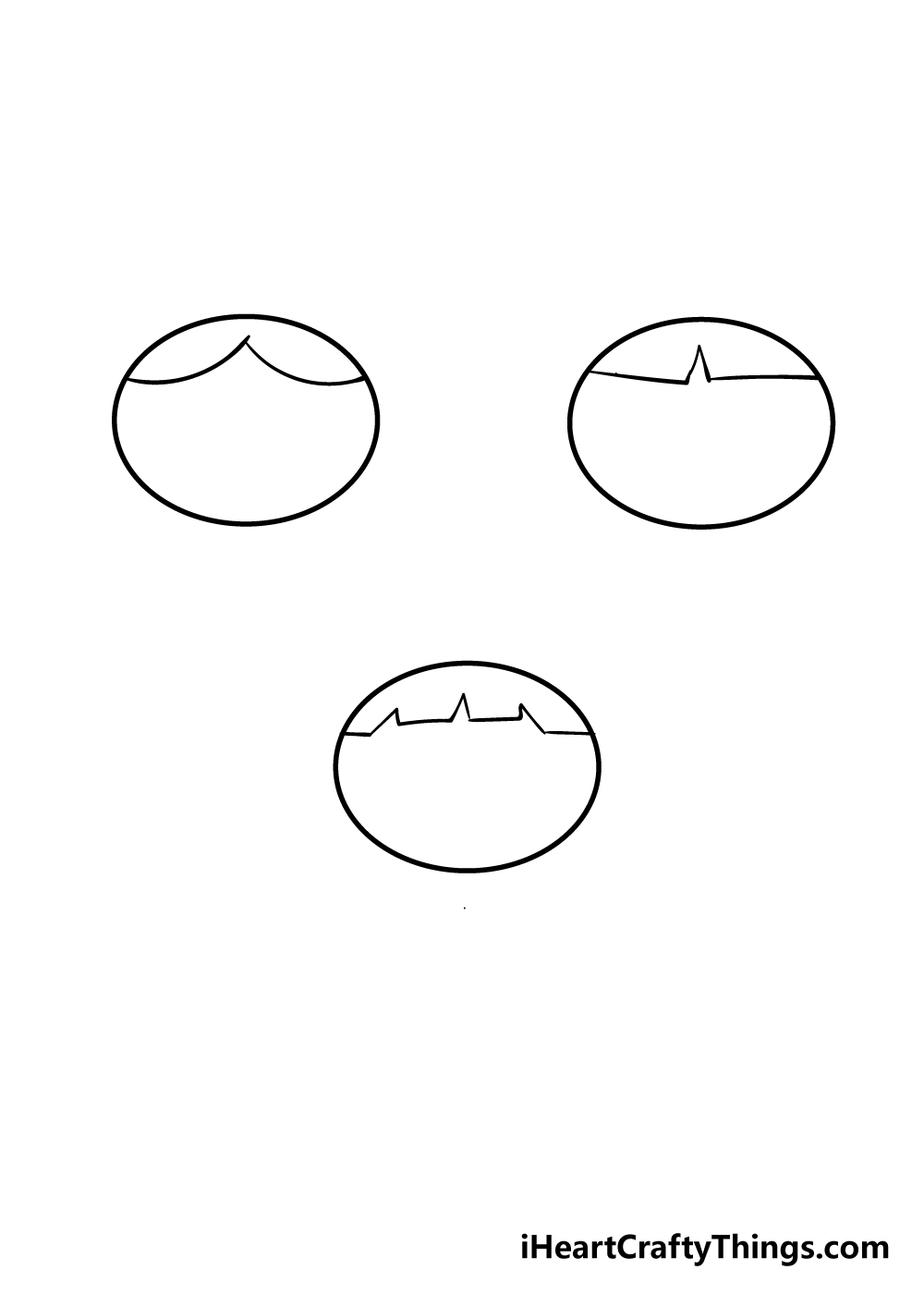 powerpuff girls drawing step 2