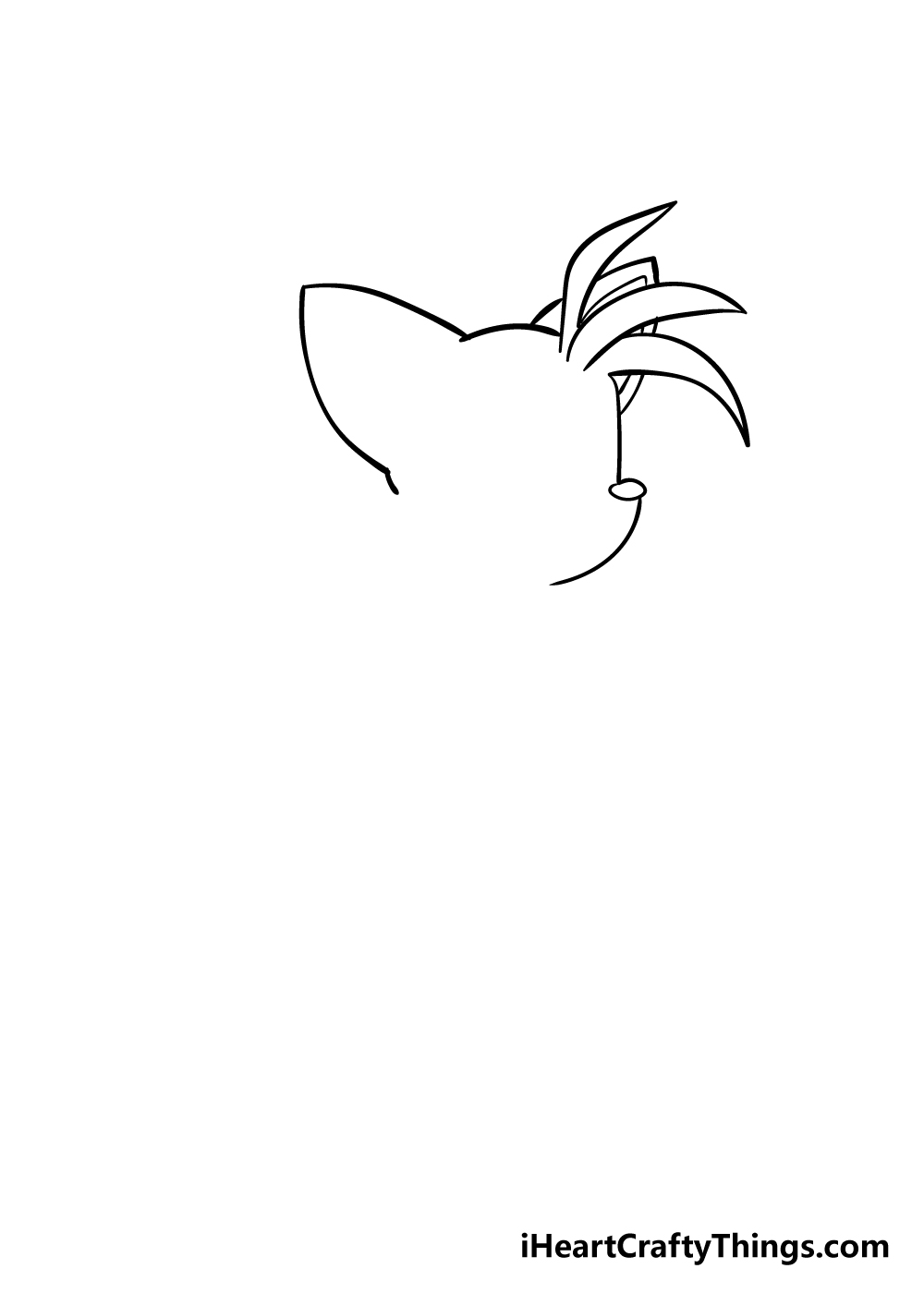 tails drawing step 2