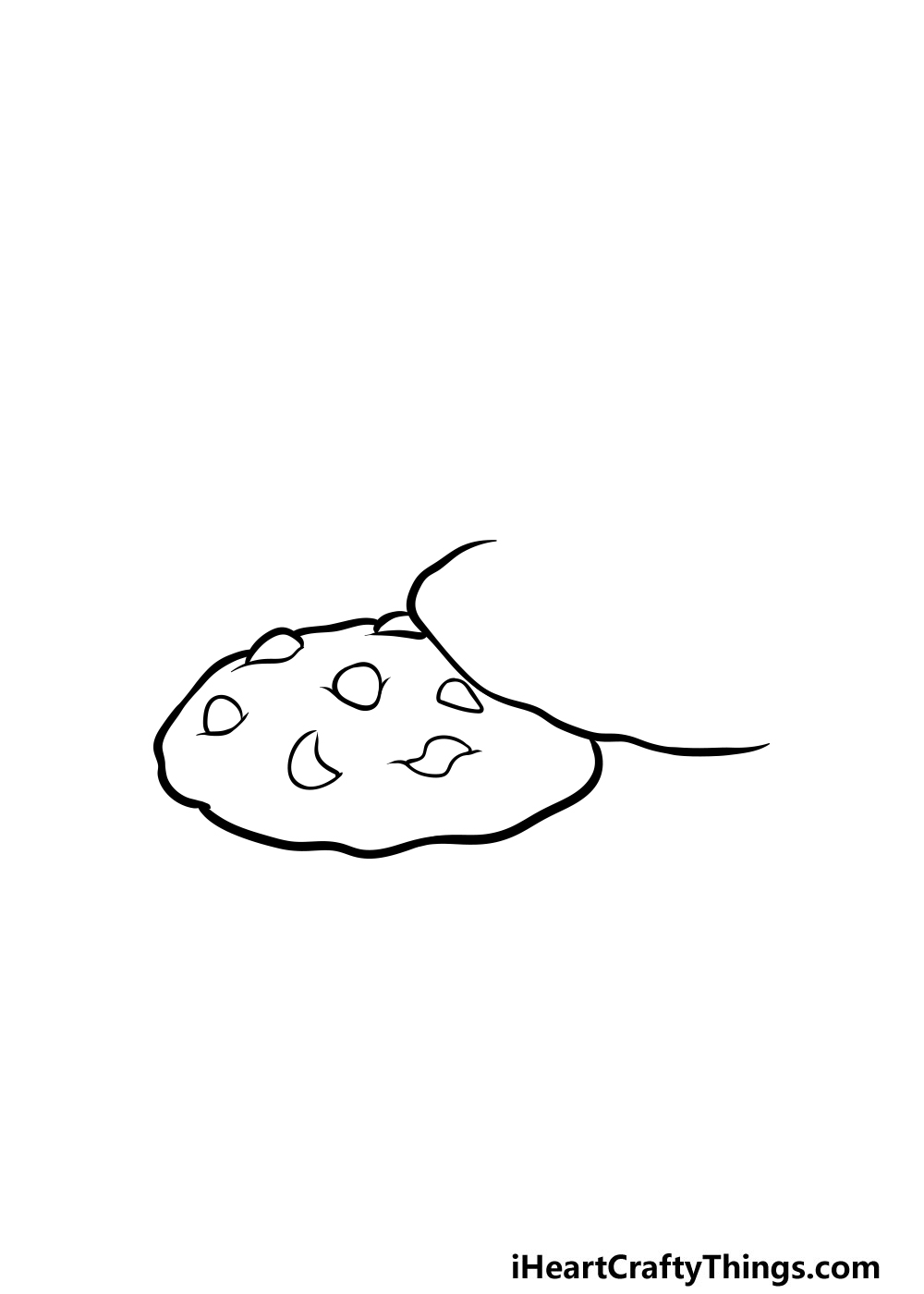 drawing a cookie step 2