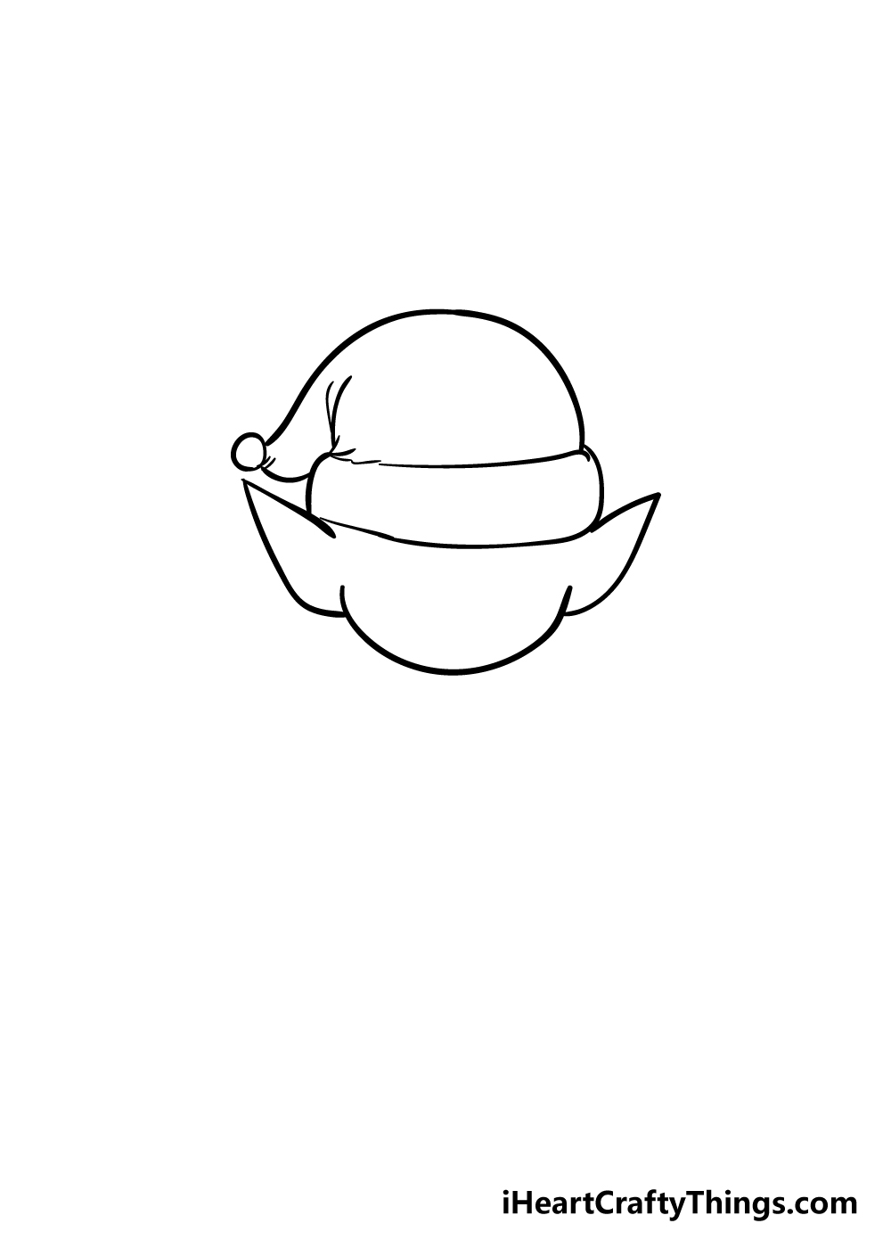 elf drawing step 2