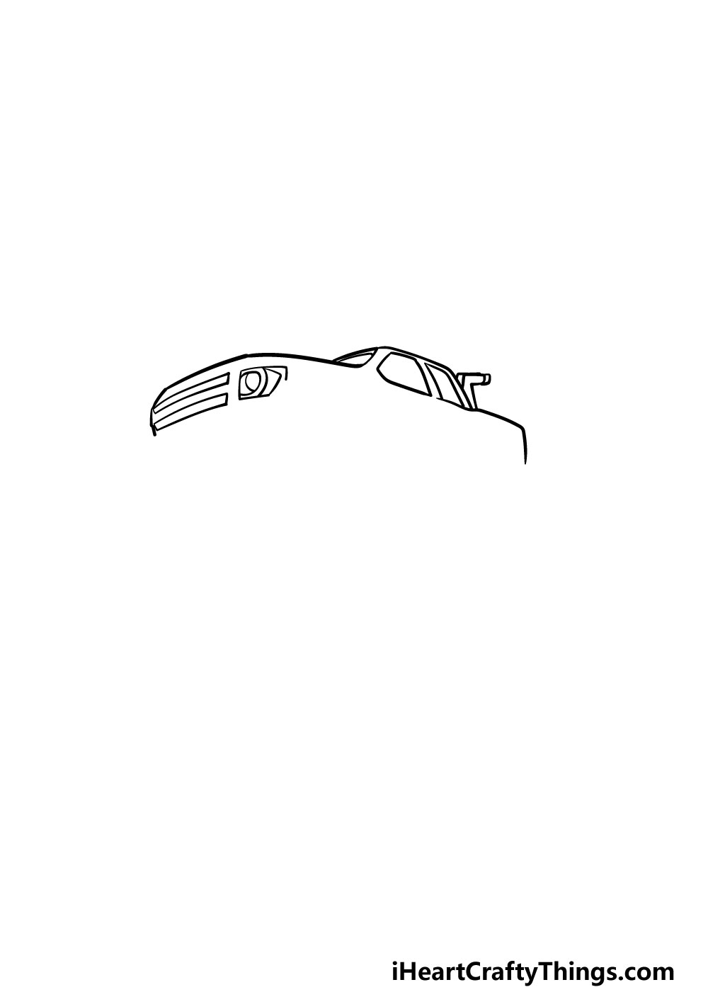 drawing a monster truck step 2