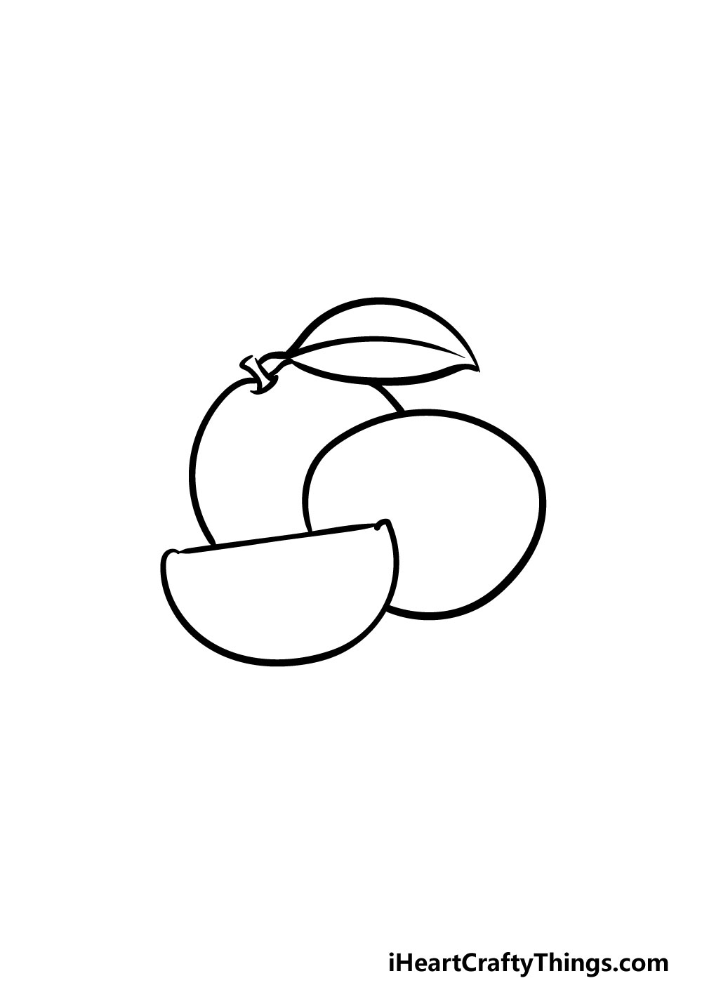 drawing oranges step 3