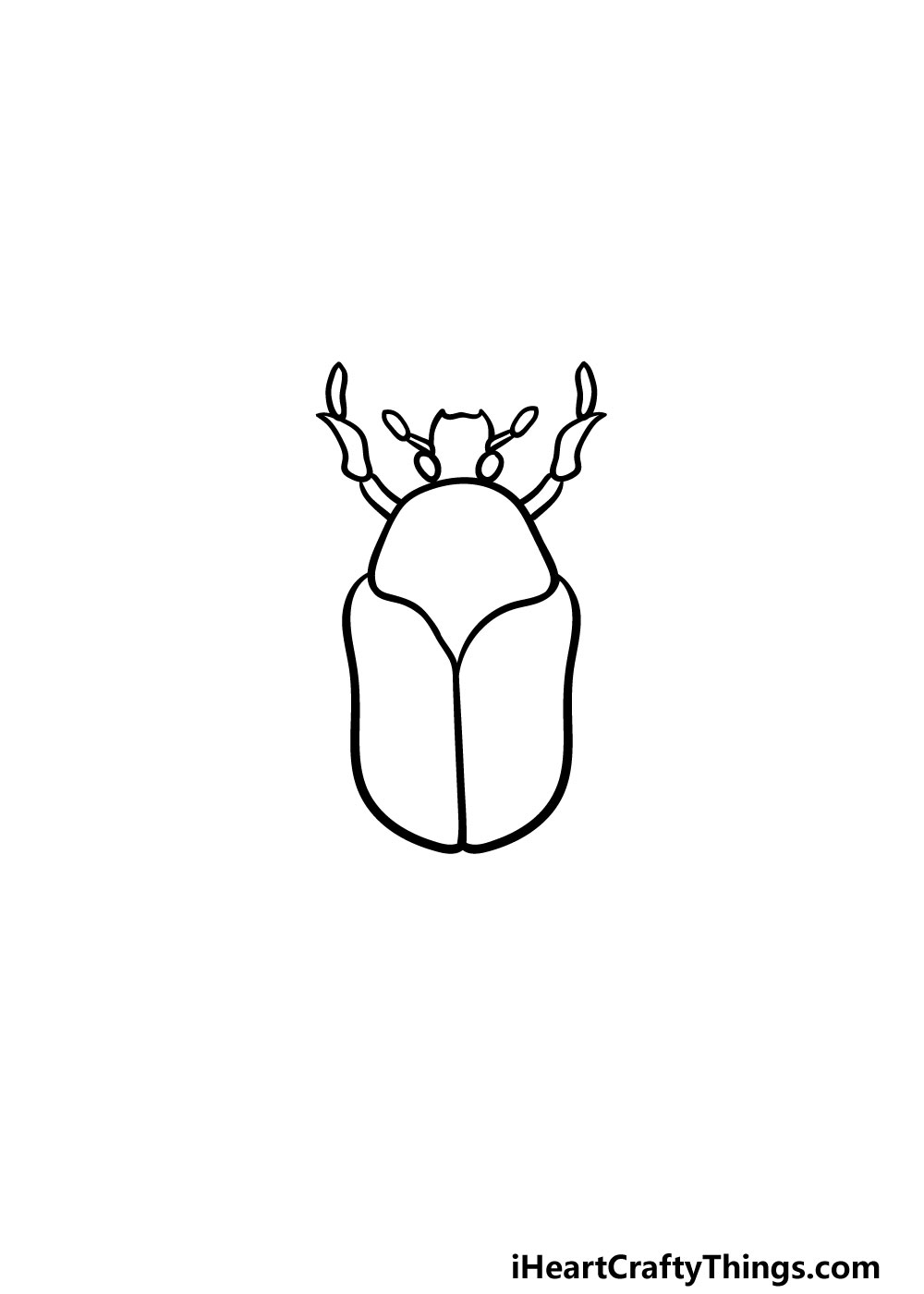 drawing a bug step 3
