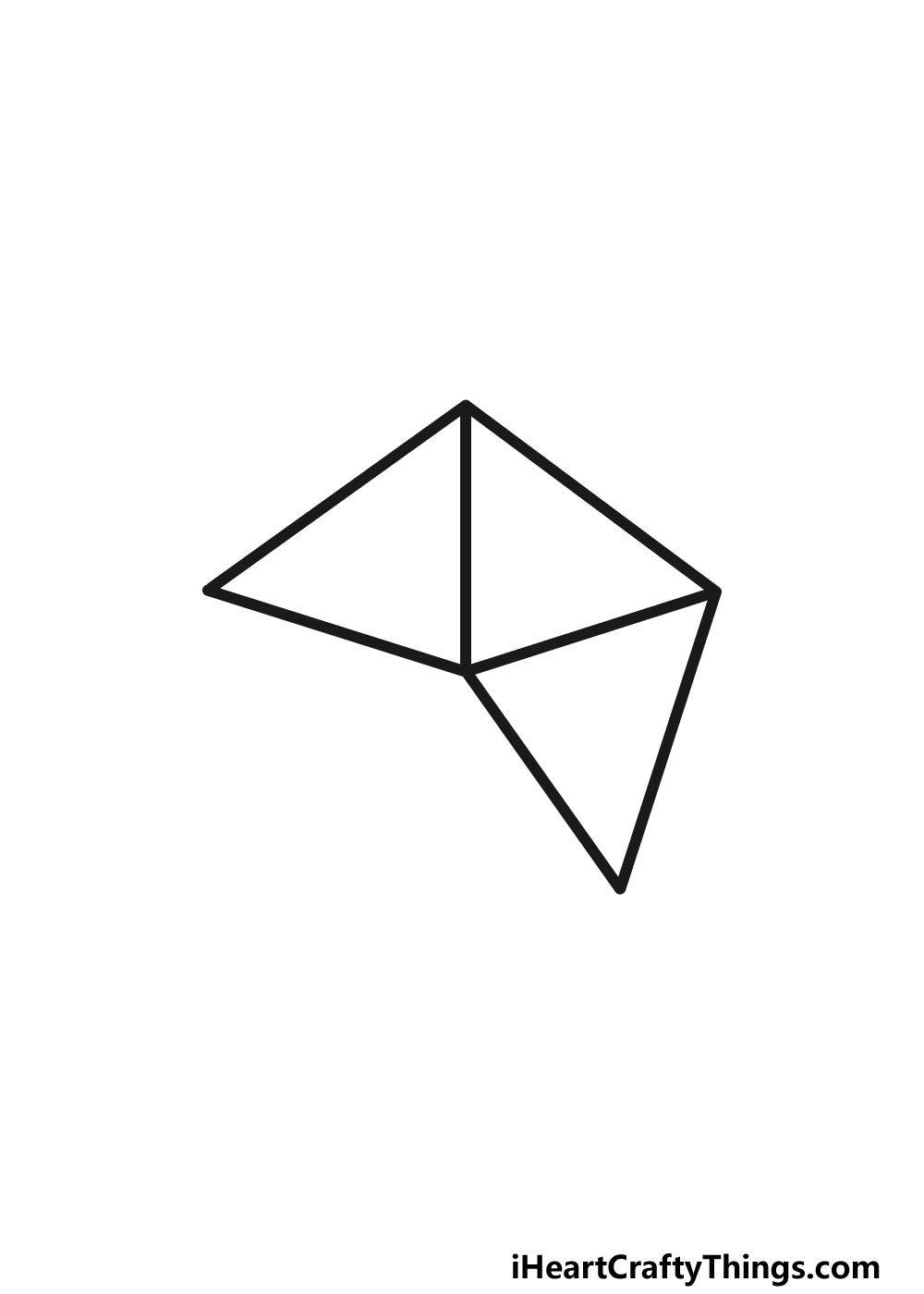 drawing a pentagon step 3