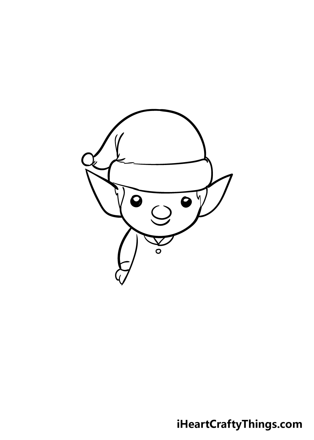 elf drawing step 4