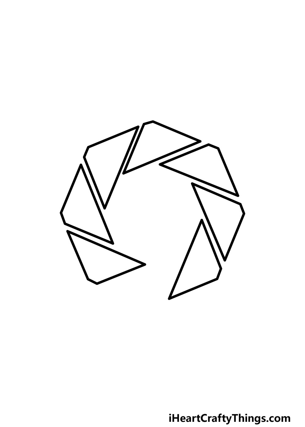 drawing an octagon step 4