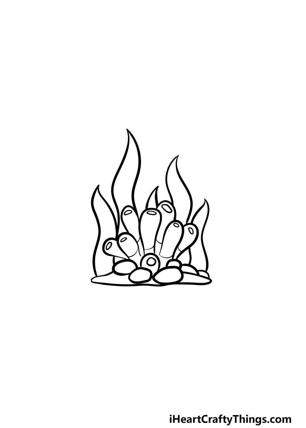 drawing a coral step 5