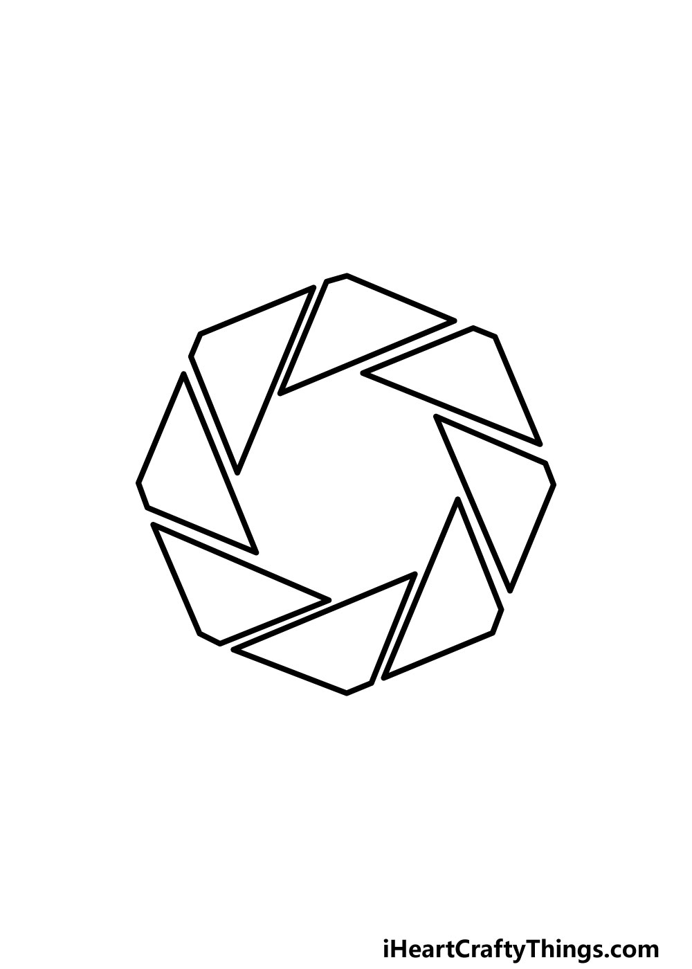 drawing an octagon step 5