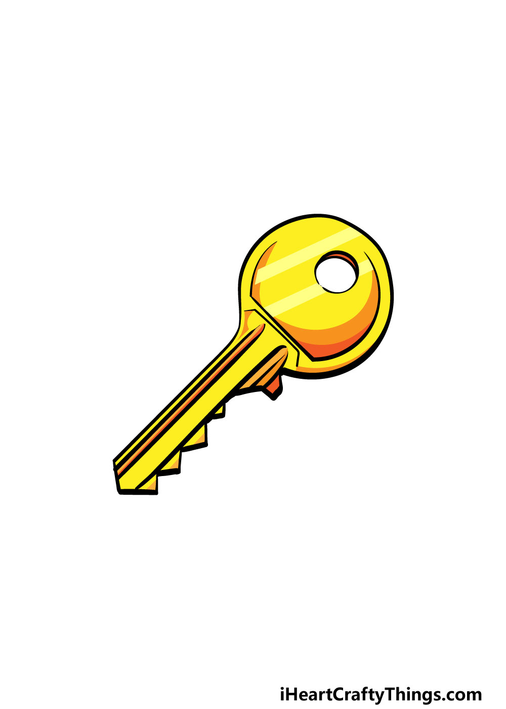 drawing a key step 6
