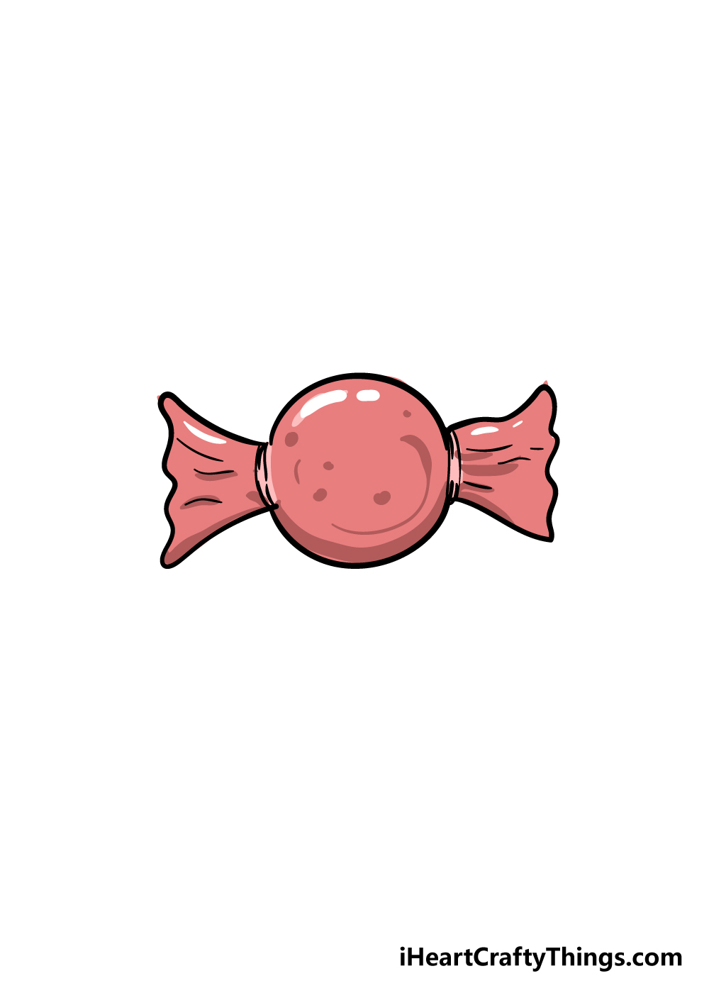 candy drawing step 6
