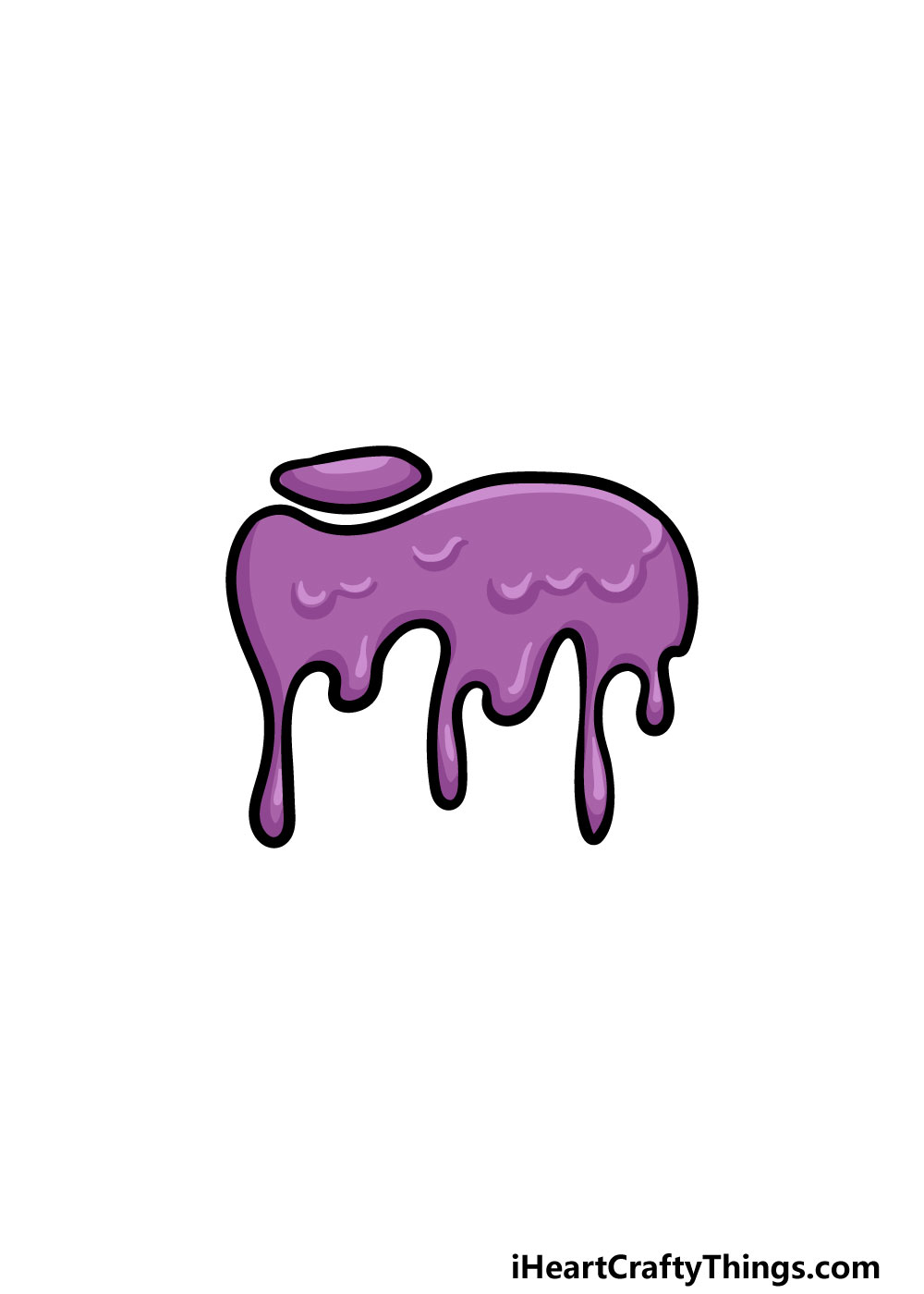 drawing drips step 6
