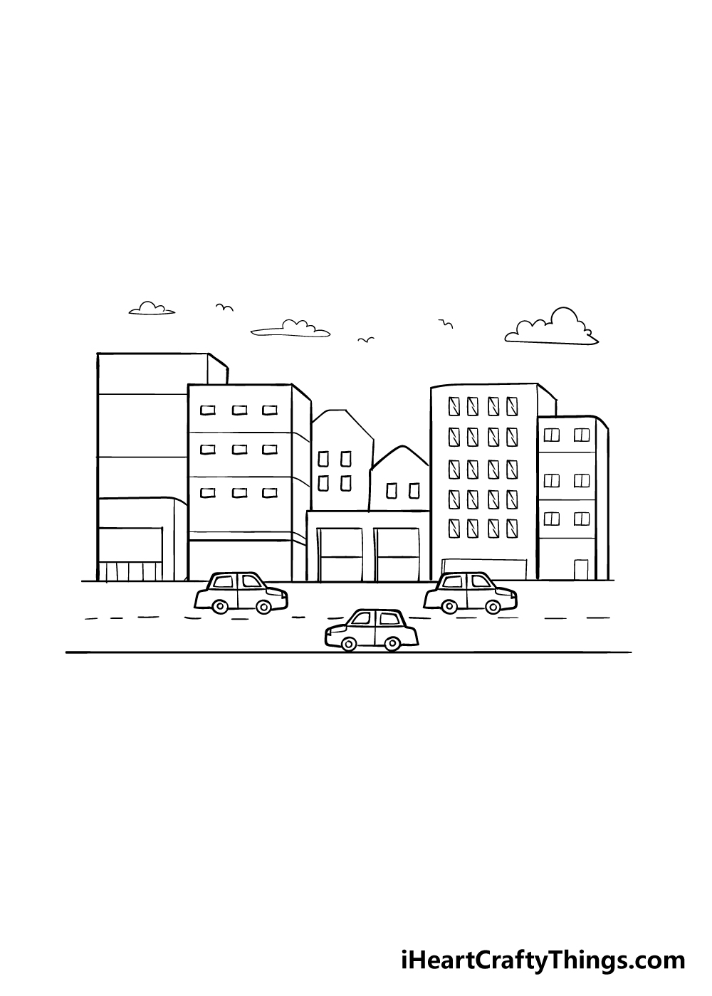 drawing a city step 7