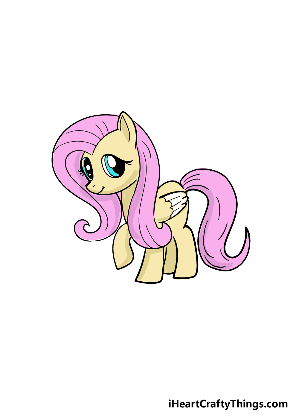 my little pony drawing step 8