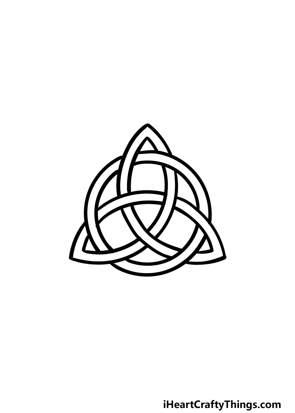drawing a celtic knot step 9