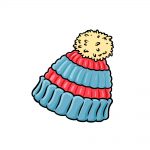 how to draw a beanie image