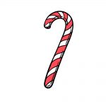 how to draw a candy cane image