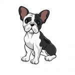 how to draw a french bulldog image
