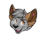 how to draw a furry head image