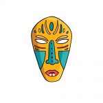 how to draw a mask image
