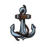 how to draw an anchor image