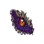 how to draw a dragon eye image