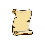 how to draw a scroll image