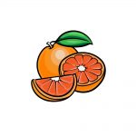 how to draw an orange image