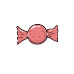 how to draw candy image
