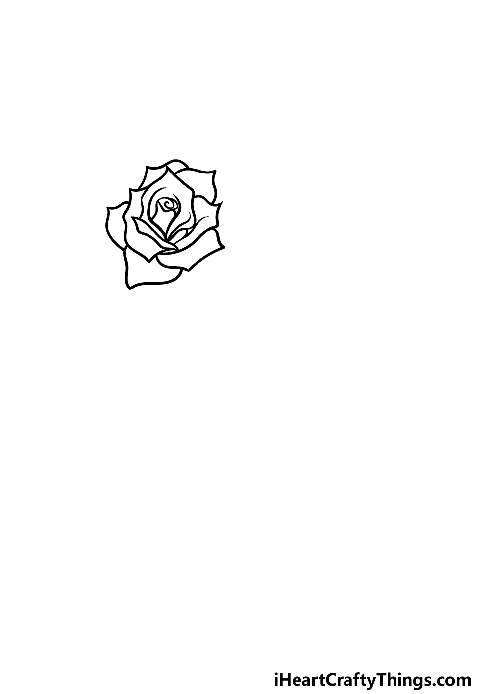 how to draw mother's day step 1